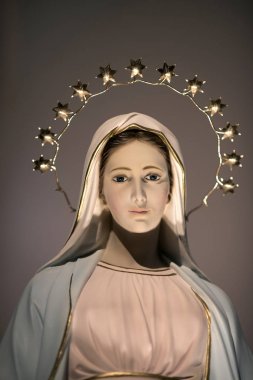 Tihaljina, Medjugorje, Bosna Hersek, 2016/8/7 30 km. Meryem Ana heykeli