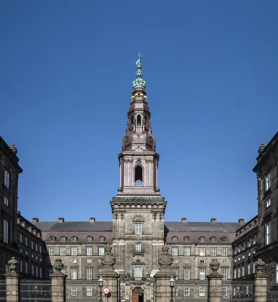 Kopenhag Danimarka Daki Christiansborg Sarayı — Stok fotoğraf