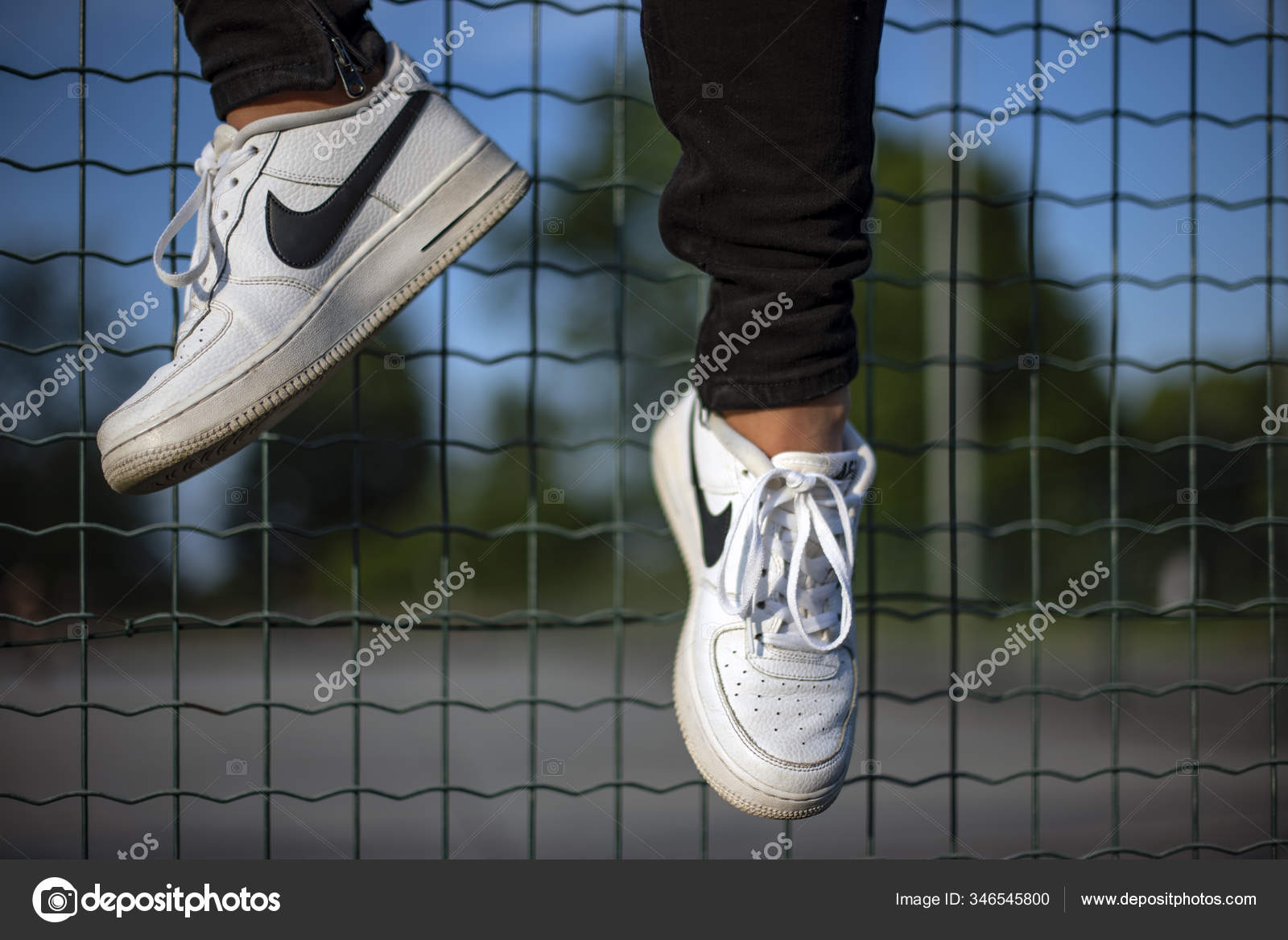 Milan Italy July 2020 Boy Wearing Nike Air Force One – Stock Editorial  Photo © Albo73 #540267044