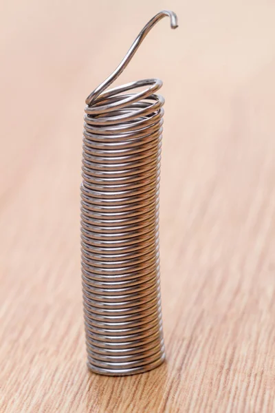 Spiral soldering tin — Stock Photo, Image