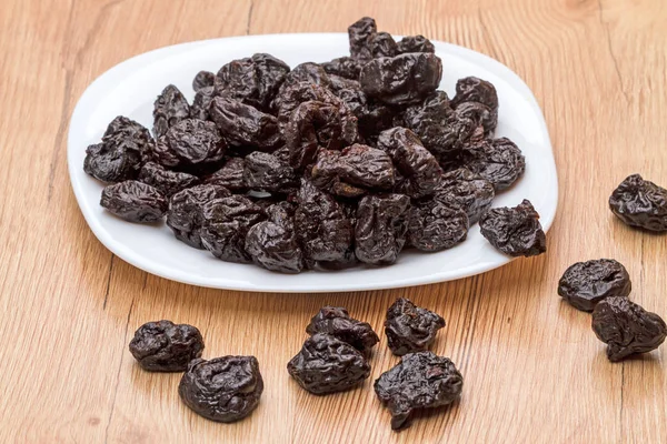 Prunes dénoyautées séchées — Photo