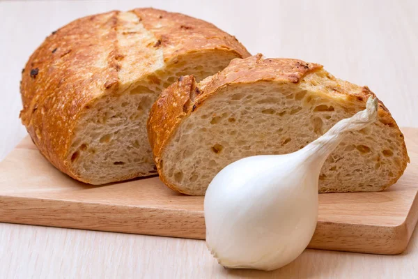 Pan de trigo con cebolla — Foto de Stock