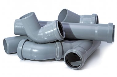 Alçak basınçlı polietilen borular yığını