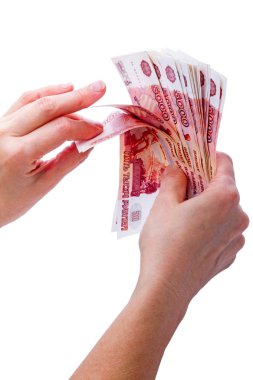 5000 dolar faturaları ile el