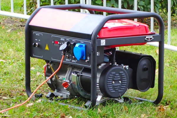 Bärbara elektriska generator — Stockfoto