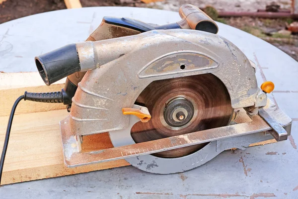 Manual Circular Saw — Stock Photo, Image