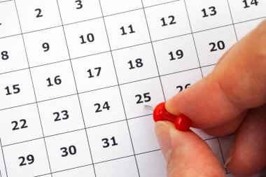 PIN numarası 25 takvim içinde koyarak kişi el