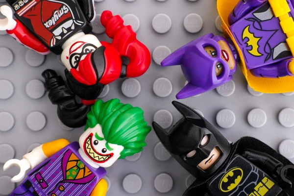 Four Lego Batman Movie Minifigures