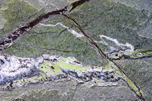 Zielony granit kamienne podłoże — Zdjęcie stockowe