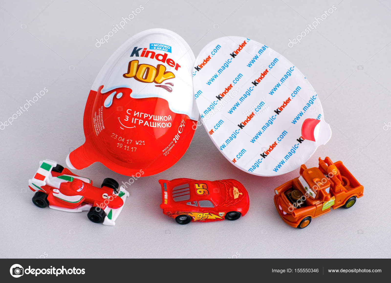 cars kinder eggs