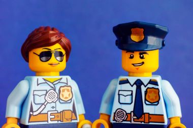 Lego polis ve polis portre