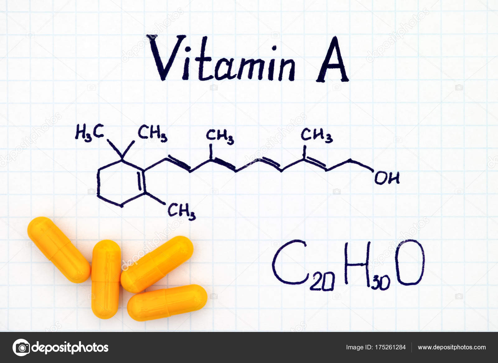 Vitamina A Formula Estrutural