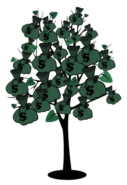 Immagine magazzino albero dei soldi — Foto Stock