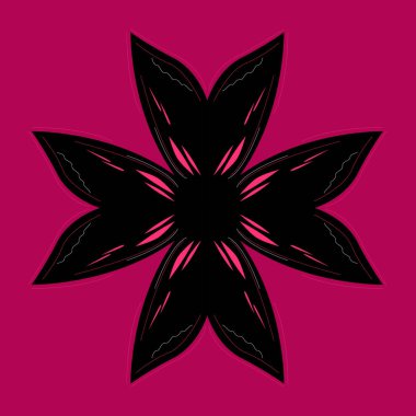 dekoratif elementlerin sanat deseni.