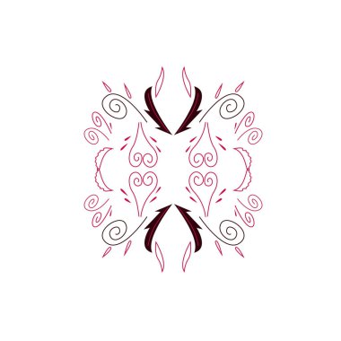 soyut geometrik desen, basitçe illüstrasyon