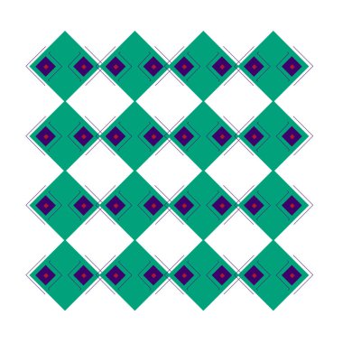 dekoratif elementlerin sanat deseni.