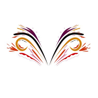 dekoratif elementlerin sanat deseni.