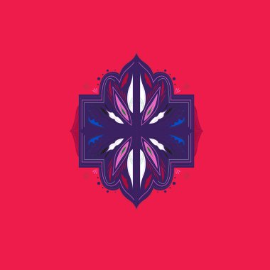 dekoratif elementlerin sanat deseni.