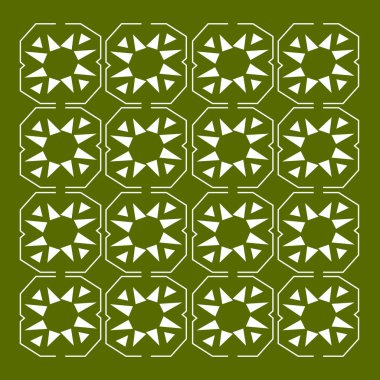 dekoratif elementlerin sanat deseni.