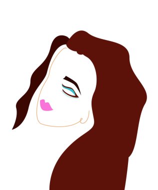 Soyut dikişsiz geometrik desen 