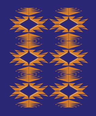 Soyut dikişsiz geometrik desen 