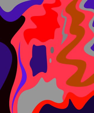 Soyut dikişsiz geometrik desen 