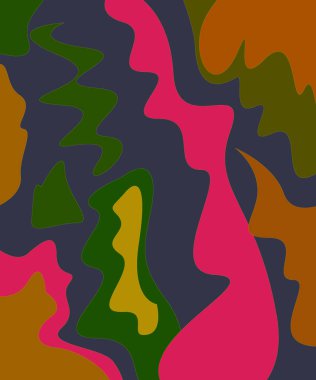 Soyut dikişsiz geometrik desen 