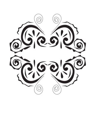 Soyut dikişsiz geometrik desen 