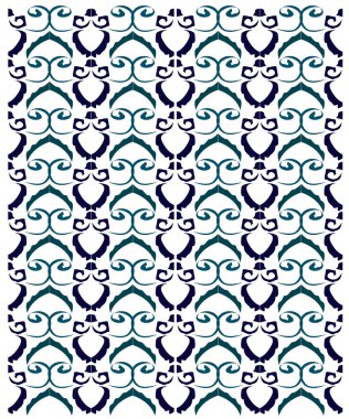 Soyut dikişsiz geometrik desen 