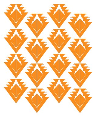 Soyut dikişsiz geometrik desen 