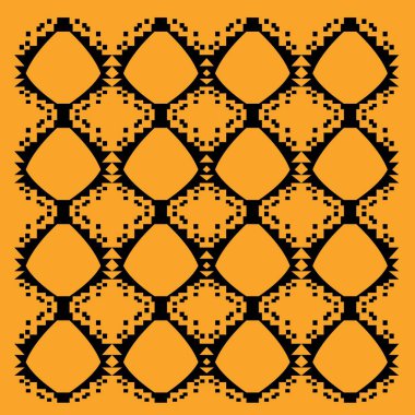 vektör siyah ve beyaz geometrik desen