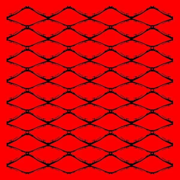 Fond Abstrait Vectoriel Avec Des Lignes Rouges — Photo