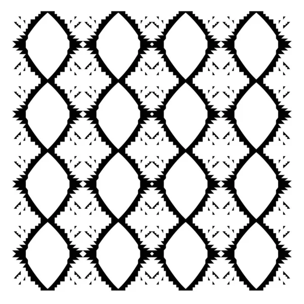 Black White Seamless Pattern — Stock Photo, Image