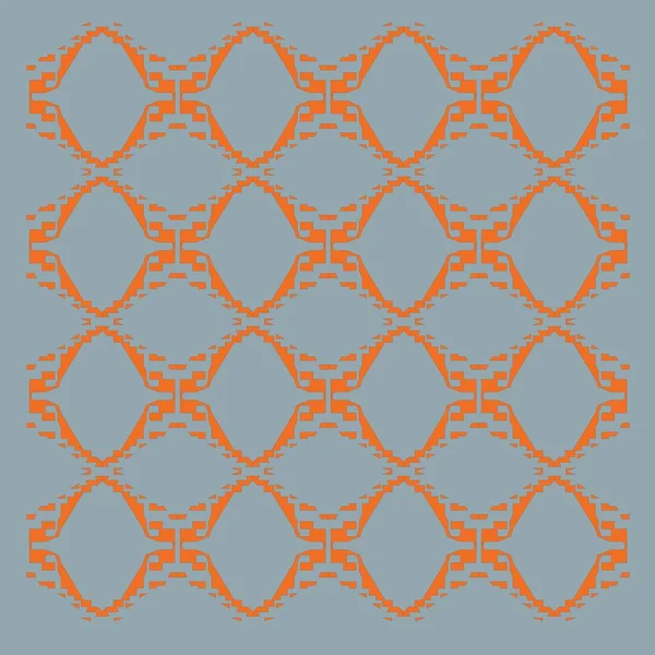 幾何学的な要素を持つベクトル シームレスなパターン — ストック写真