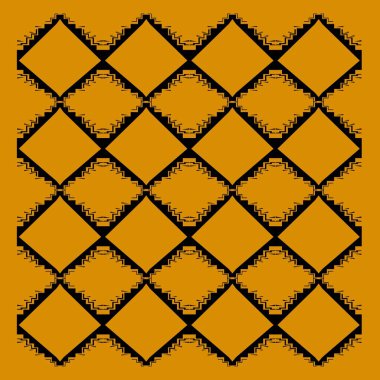 kareli vektörsüz desen.