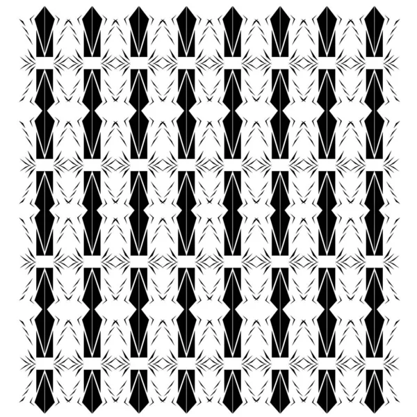 Zestaw Czarno Białe Wzory — Zdjęcie stockowe
