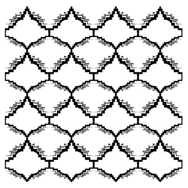 black and white background tile illustration