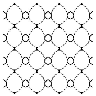 black and white background tile illustration