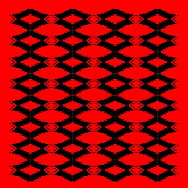 Dekoratif elementlerin kusursuz deseni.