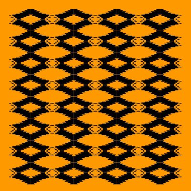 Dekoratif elementlerin kusursuz deseni.