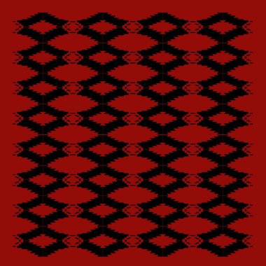 Dekoratif elementlerin kusursuz deseni.