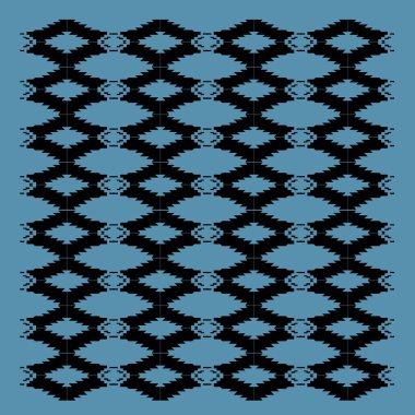 Dekoratif elementlerin kusursuz deseni.