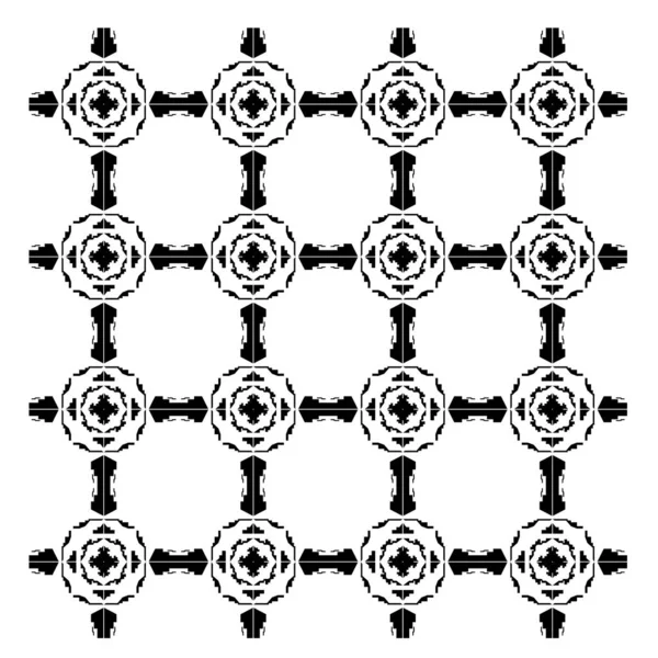 Безшовний Візерунок Декоративних Елементів — стокове фото