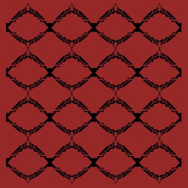 Dekoratif elementlerin kusursuz deseni.