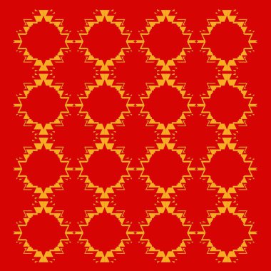 Tasarım simgesi Altın Vintage Güneş yeşil yaprakları