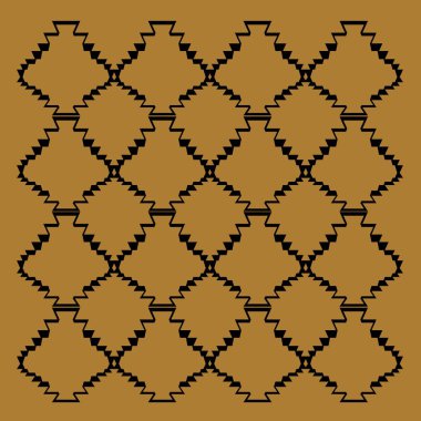 Basit tepeler kahverengi dizayn et. Sıradışı tepeler. Uçsuz bucaksız dağlar. Tasarım ögesi, işaret, sembol