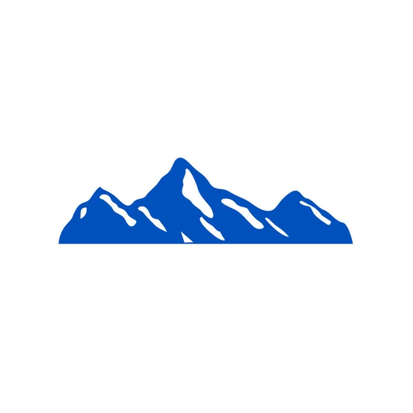 Símbolo Diseño Montaña Signo Icono — Vector de stock