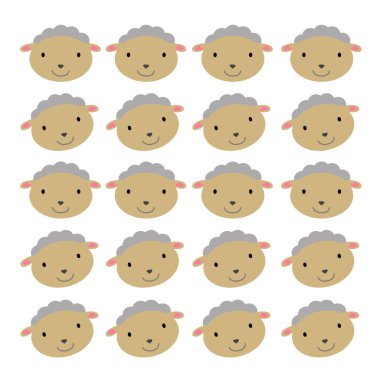 Şirin Çocuklar yaratıcı desenleri bembeyaz yapar.