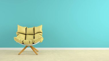 Koltuk 3d render ile iç