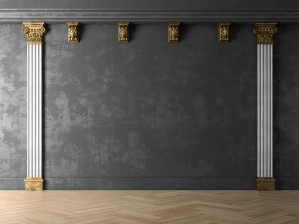 Interior modern design room 3D illustration — Stock Image Interior modern design room 3D illustration Royalty Free Stock Images